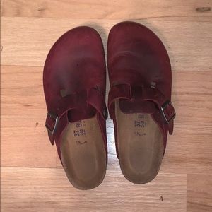 Boston Suede Birkenstock
